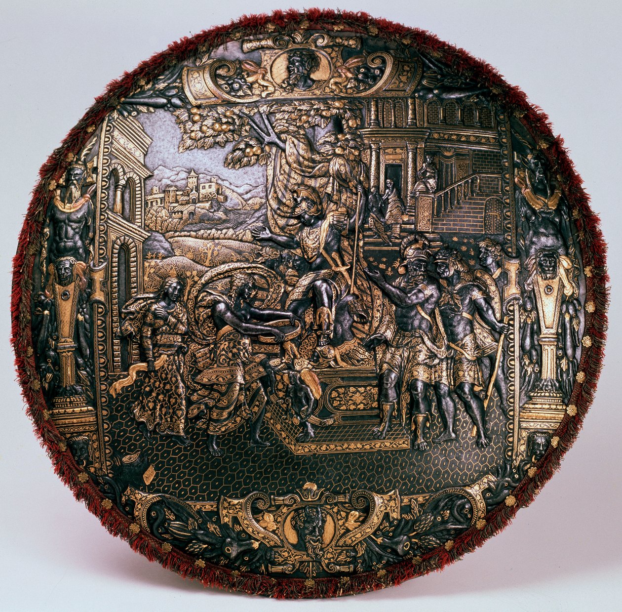 Parade shield, c1580 by Lucio Piccinino