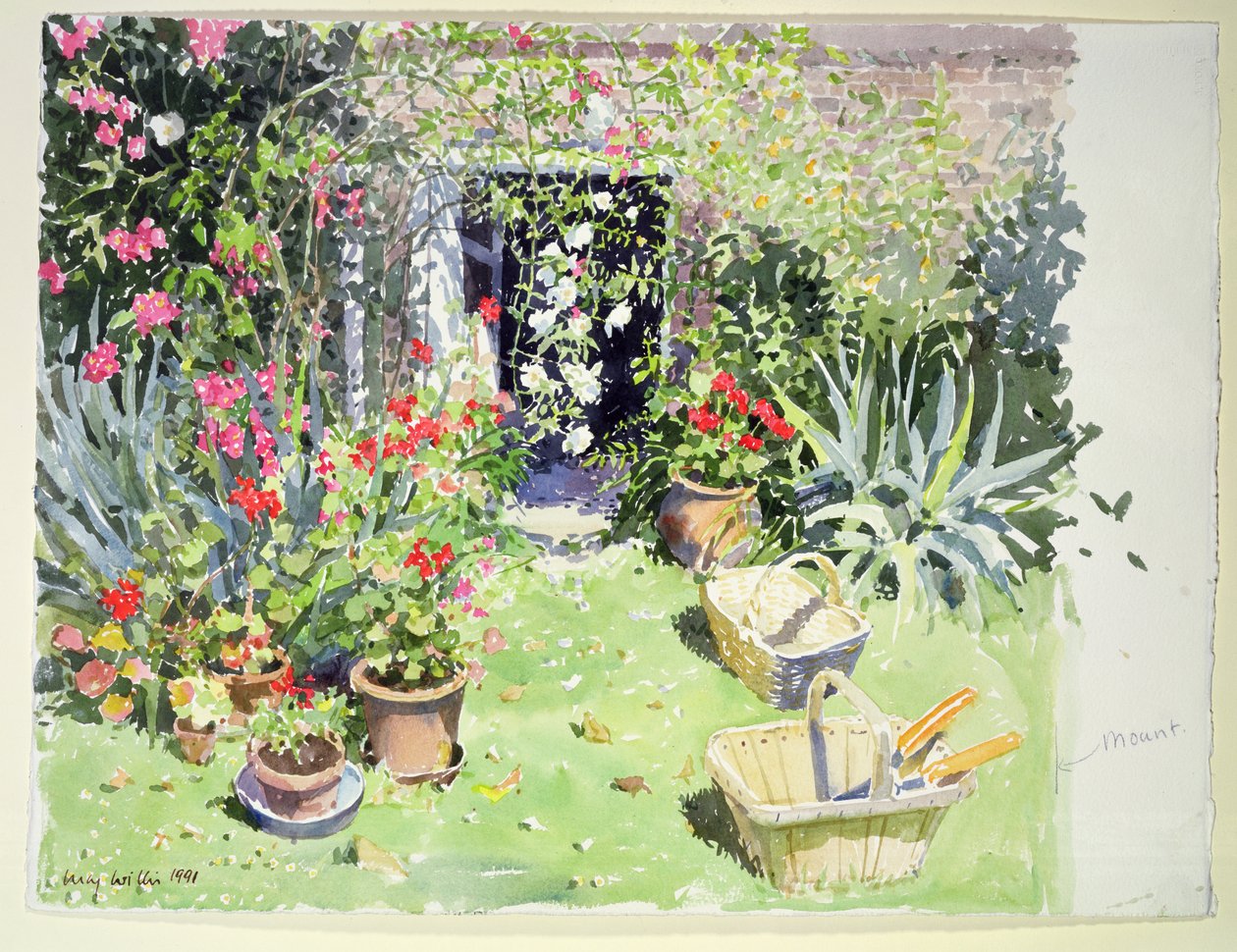 Outside Looking In, 1991 by Lucy Willis