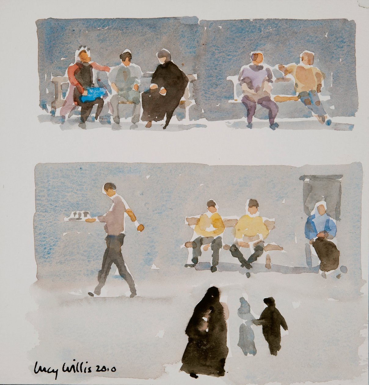 People of Aleppo, 2010 by Lucy Willis