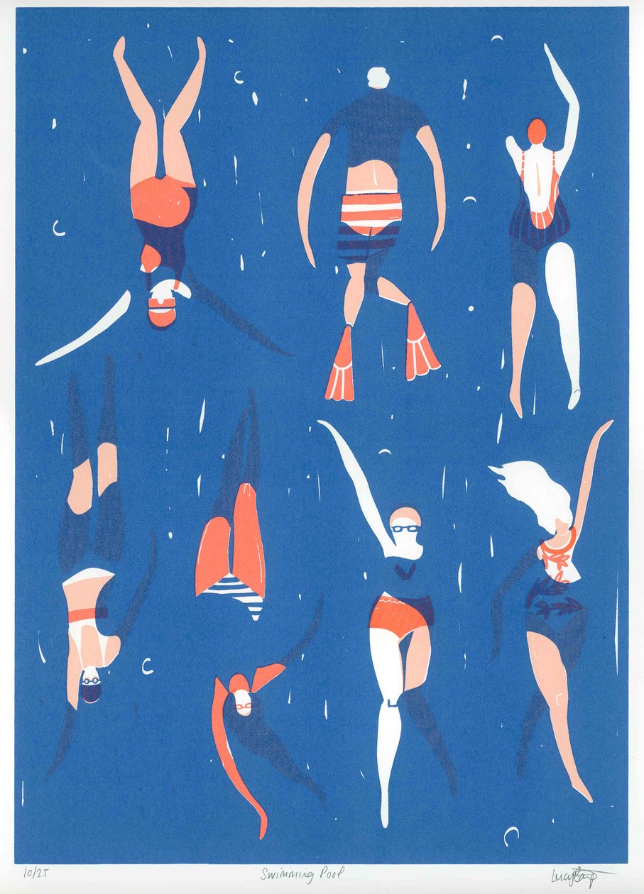 Swimming Pool by Lucy Banaji