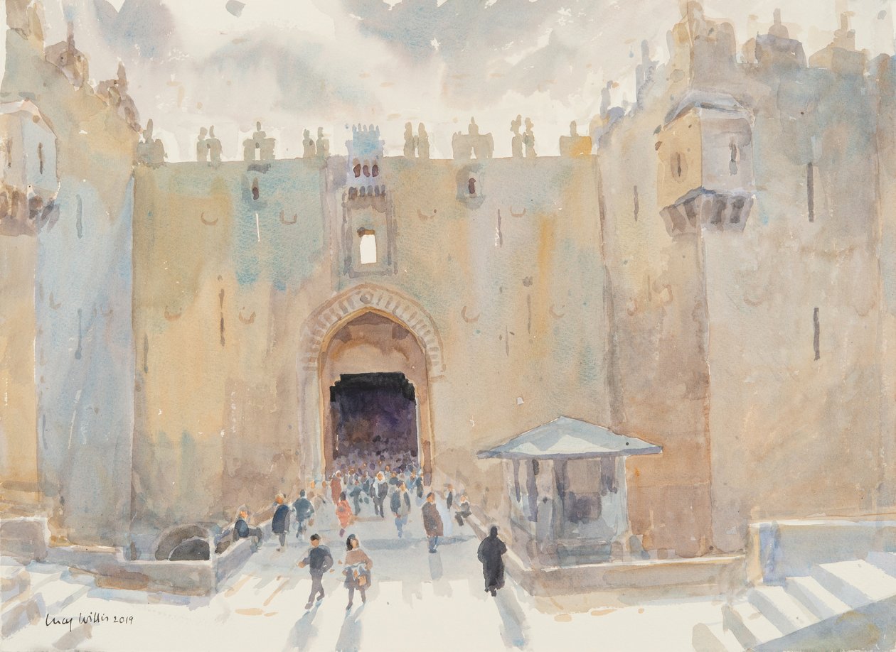 The Damascus Gate, Jerusalem by Lucy Willis