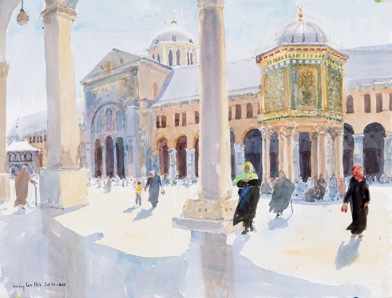 The Great Umayyad Mosque, Damascus, Syria, 2019 by Lucy Willis