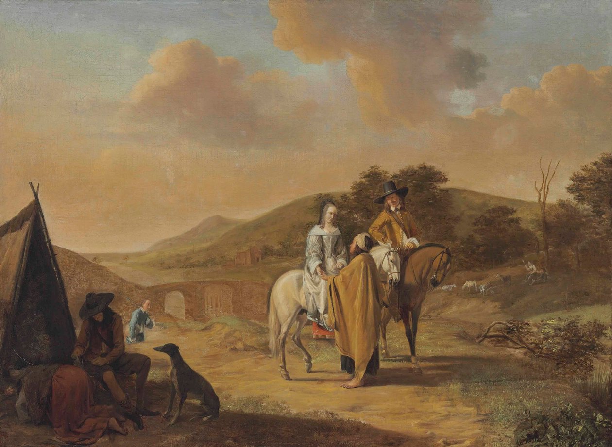 The Fortune Teller by Ludolf de Jongh