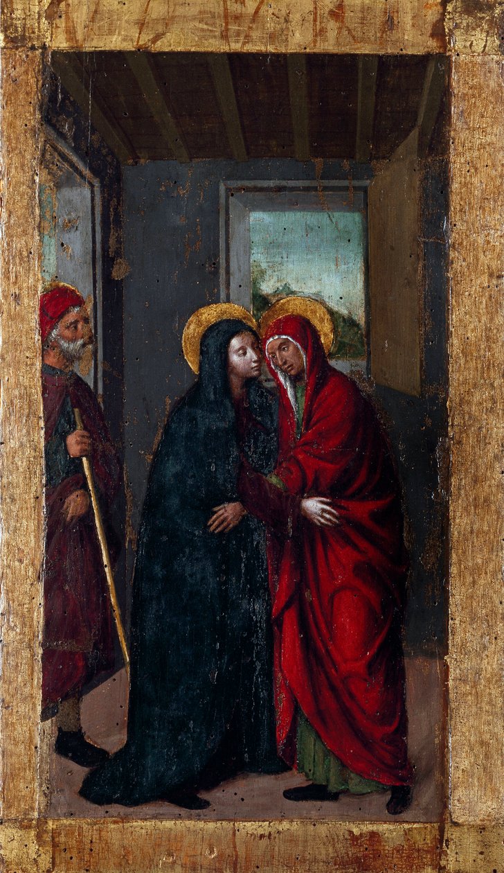 Life of the Virgin: Visitation by Ludovico Brea