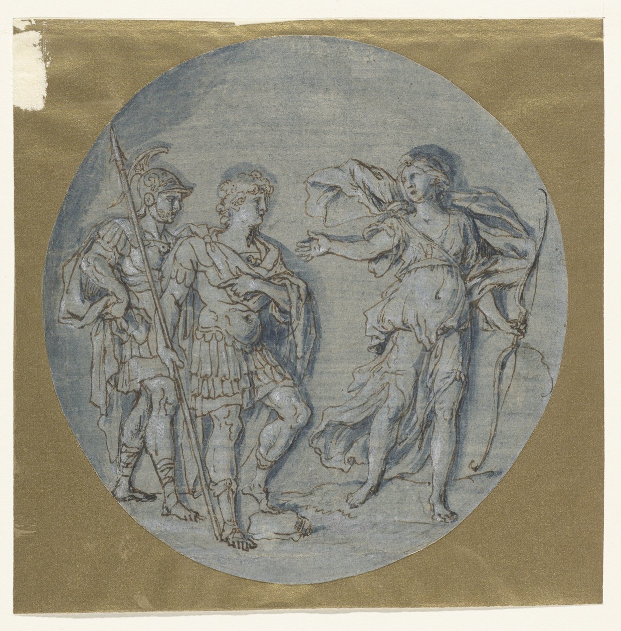 Diana Speaks to Aeneas and Achates by Ludovico Gimignani