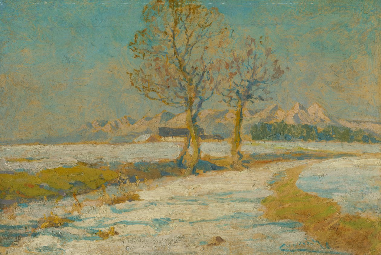 Winter Landscape in the Tatras by Ludovit Cordak