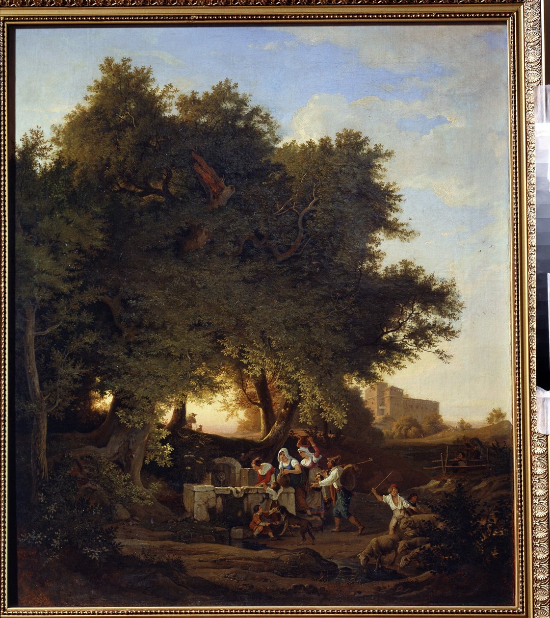 At the Well by Ludwig Adrian Richter