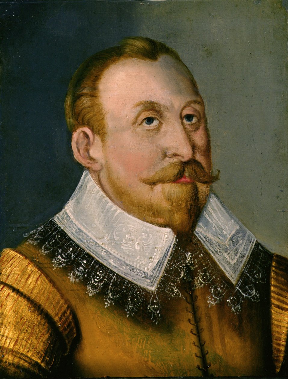 King Gustav Adolf Wasa of Sweden by Ludwig Ferdinand Schnorr von Carolsfeld