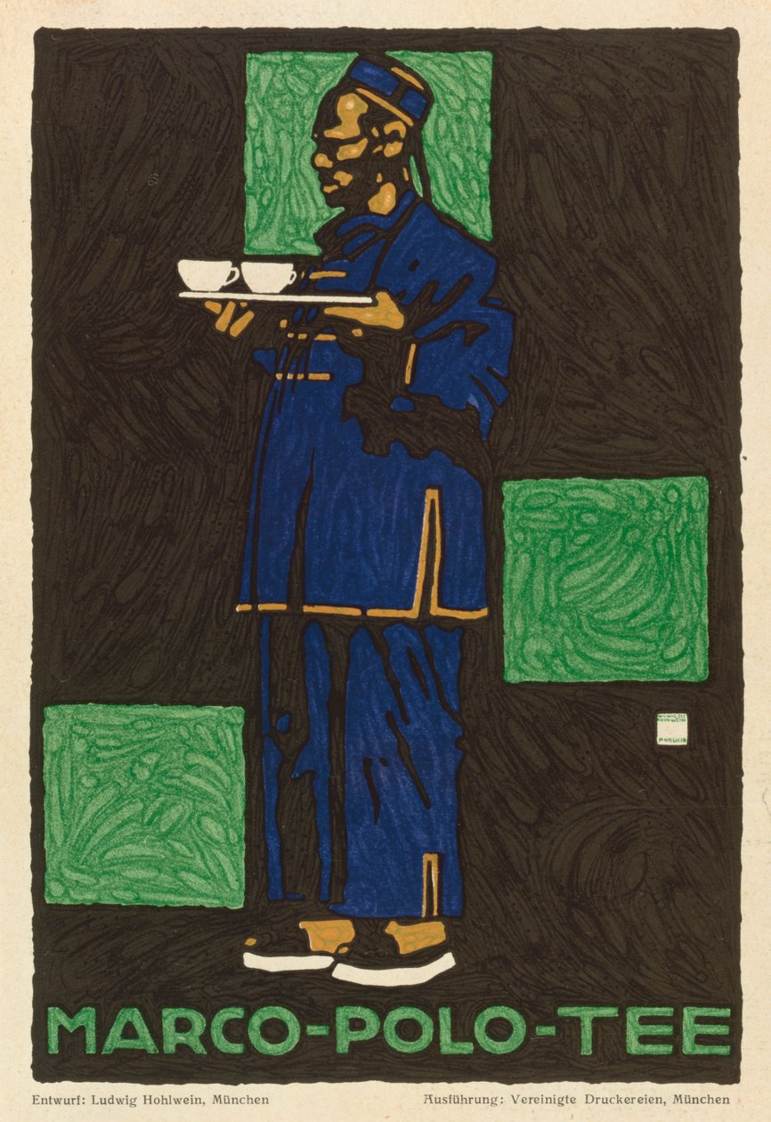 Marco Polo Tea by Ludwig Hohlwein