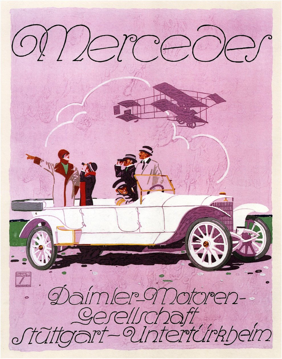 Mercedes by Ludwig Hohlwein