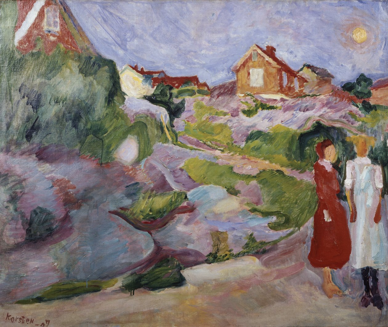 Summer Evening by Ludvik Peter Karsten