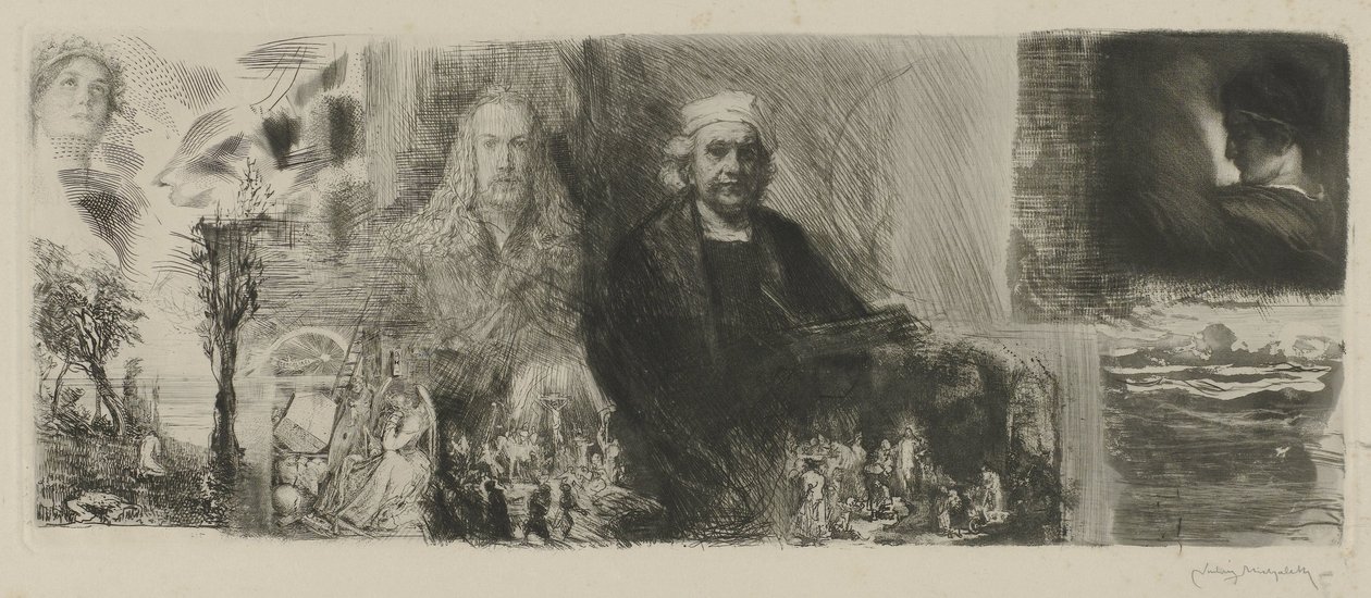 An die Schönheit by Ludwig Michalek