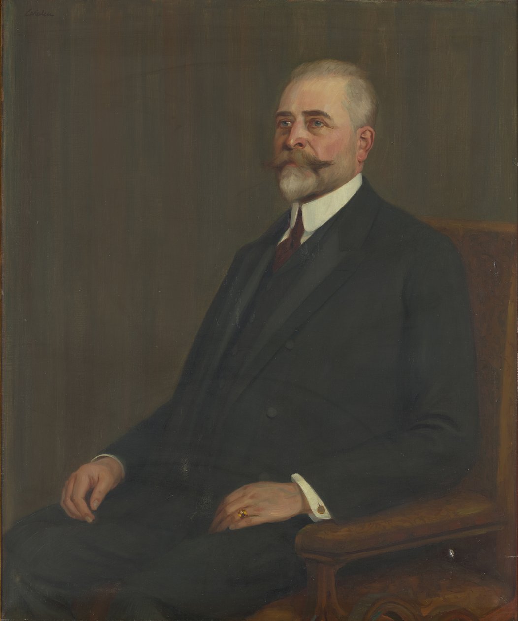 His Excellency Moritz Count Vetter von der Lilie, 1901-1907 President of the House of Representatives by Ludwig Wieden