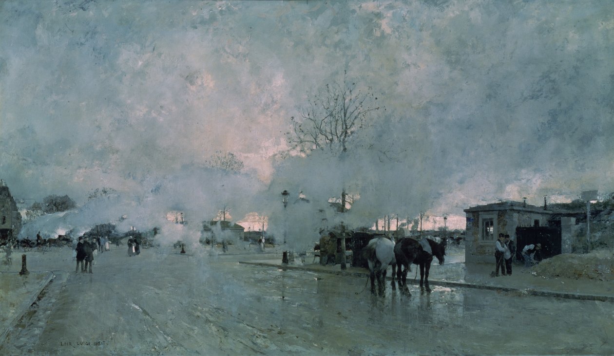 The House by the Railway by Luigi Loir