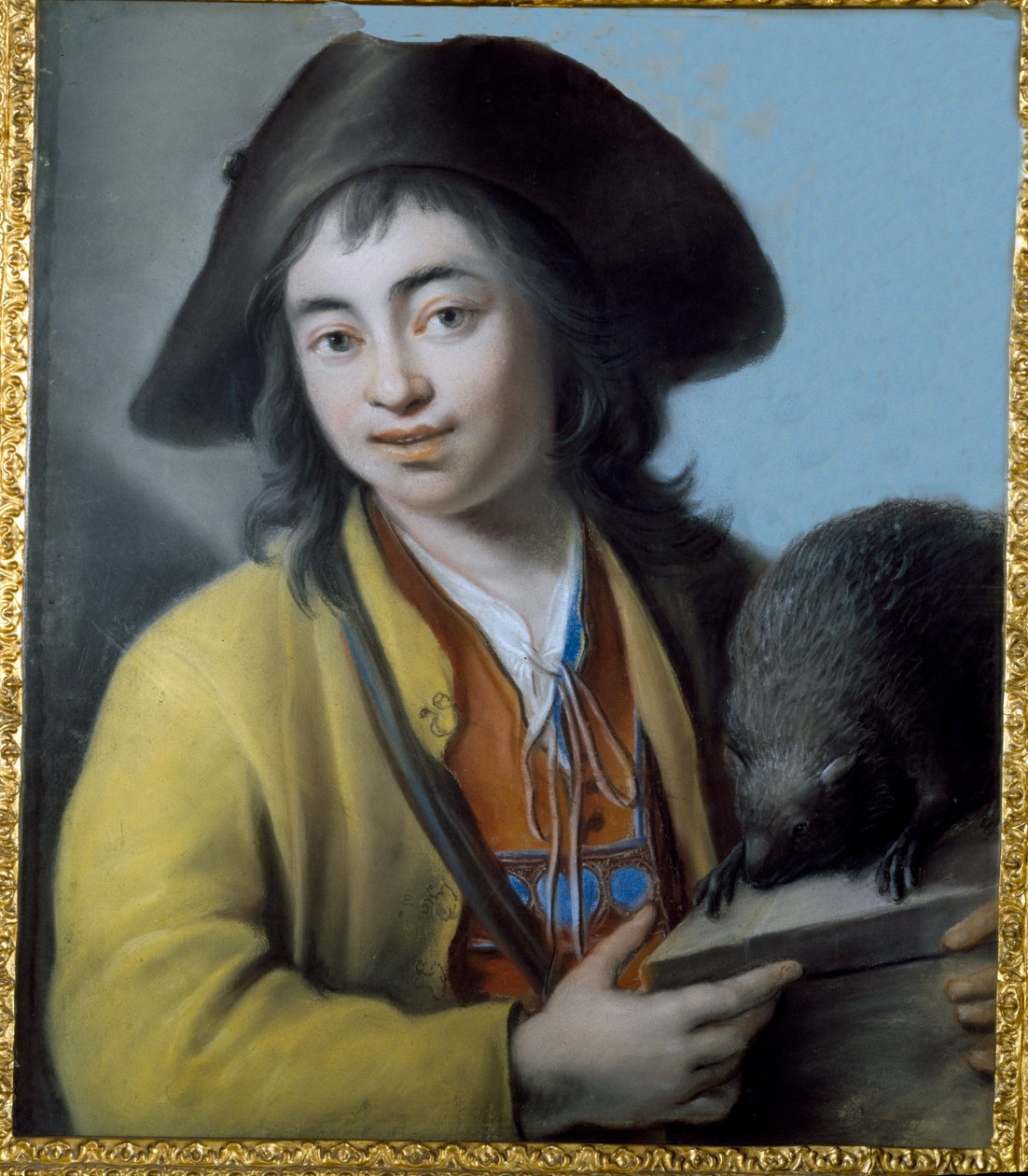 Peasant Boy with a Marmot, 1732 by Luigi Pitti