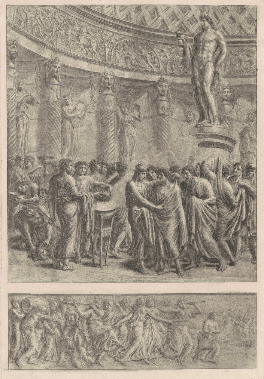 An Antique Sacrifice by Luigi Ademollo