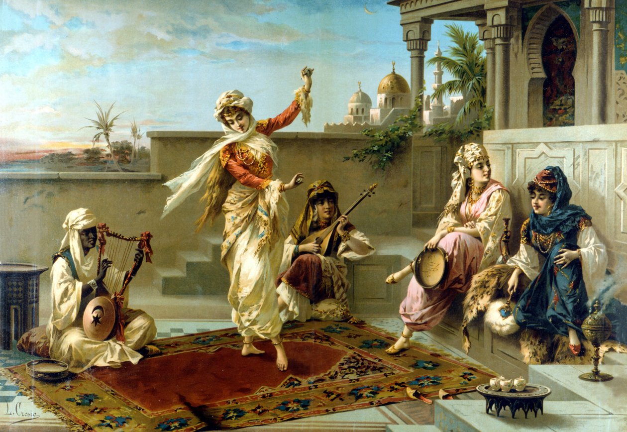 Harem by Luigi Crosio. 1901 by Luigi Crosio