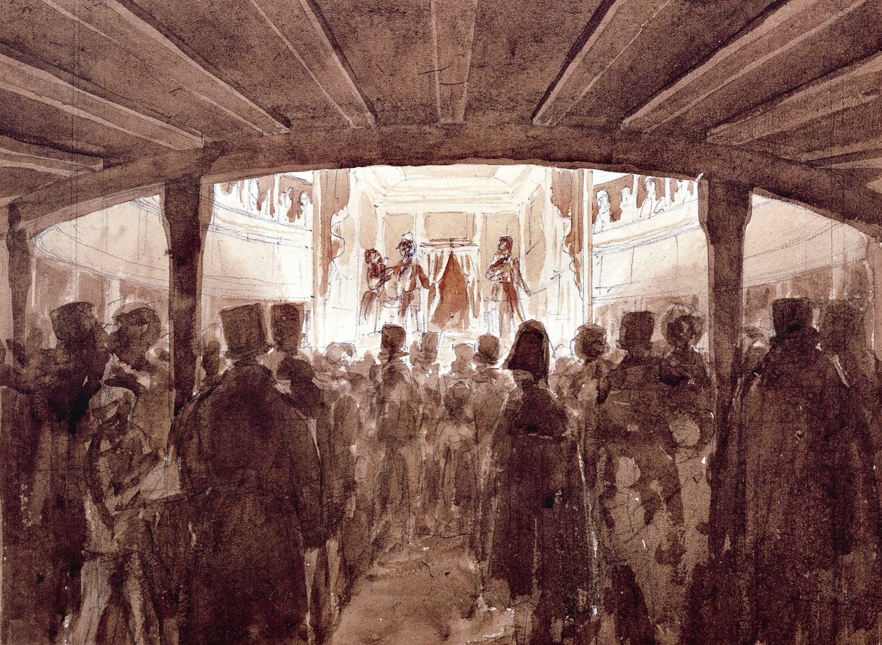 The interior of the Teatro Sant