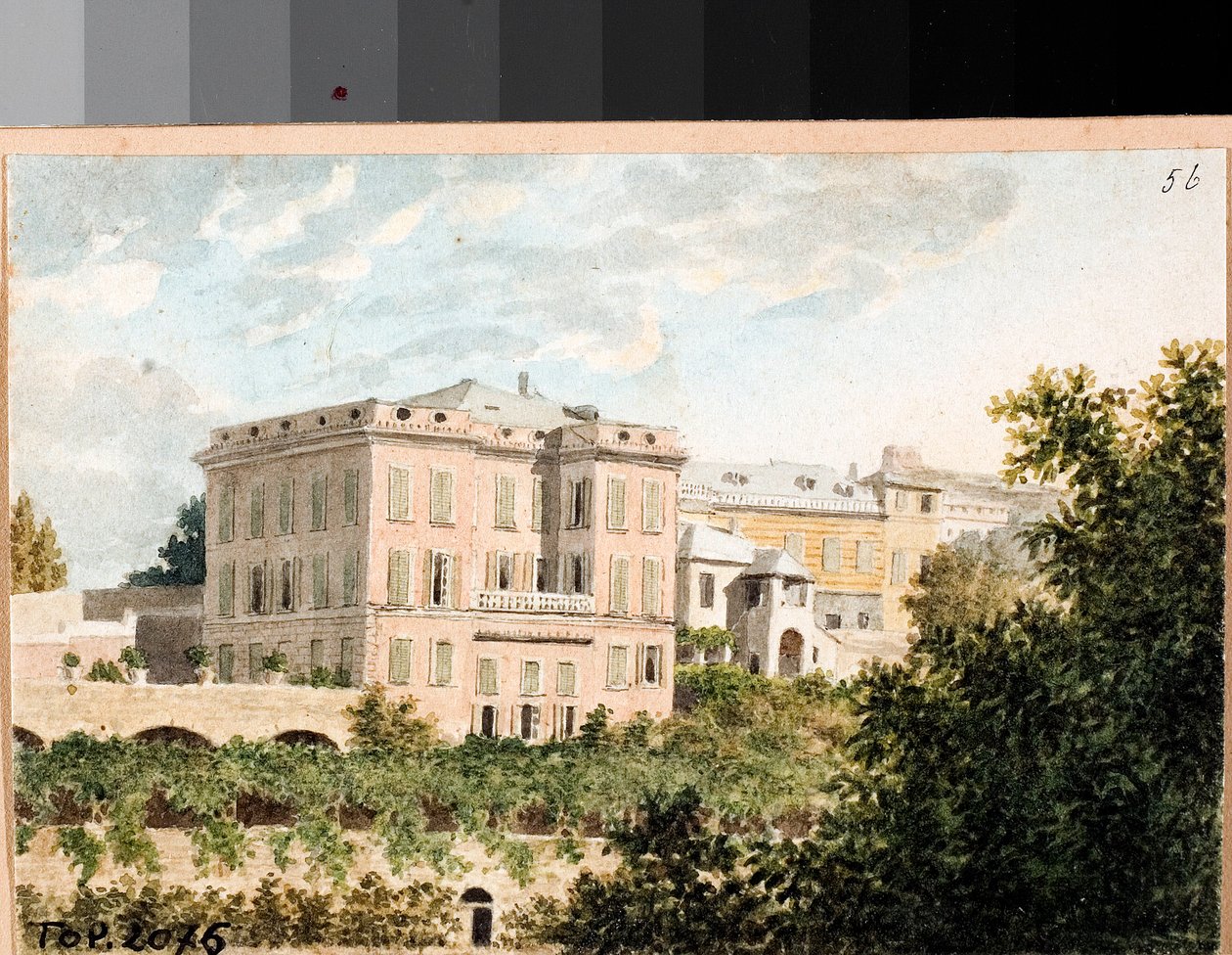 View of Villa Cambasio, Genoa by Luigi Garibbo