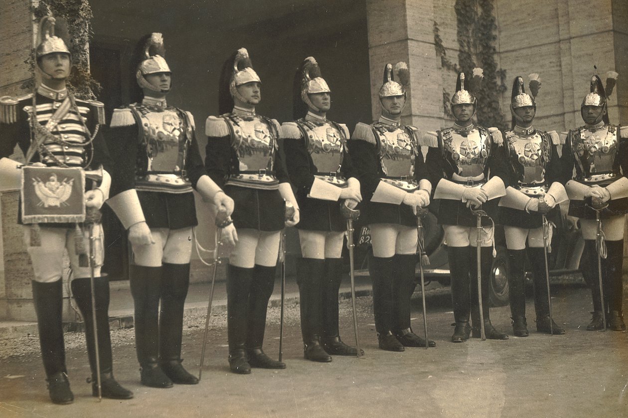 Group of cuirassiers by Luigi Leoni
