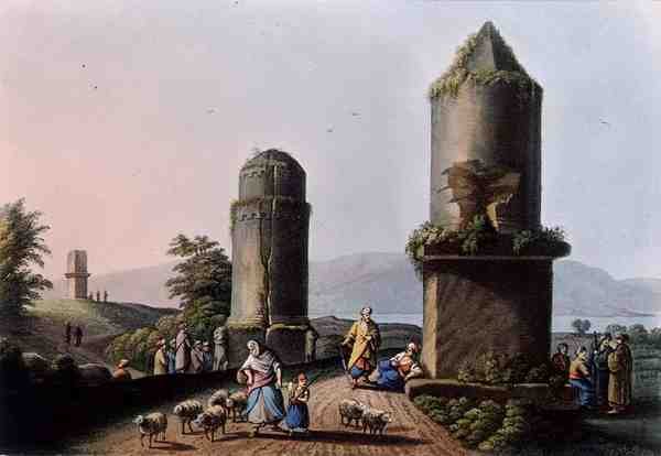 Monuments Near Tortosa, in Syria, from 