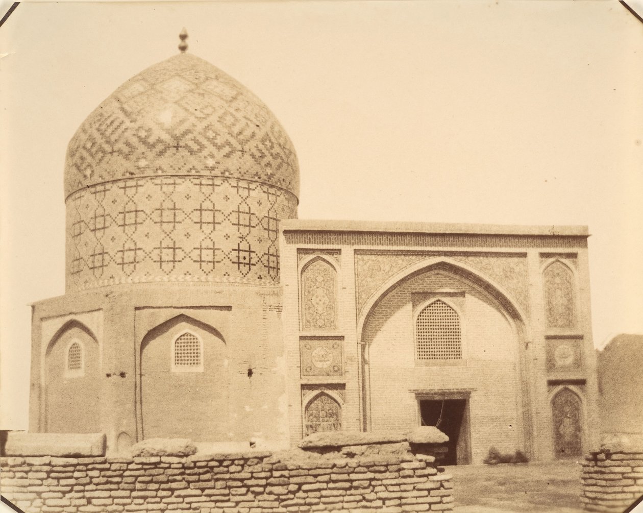 Mosque of Nasser-eddin Shah, Teheran, Iran by Luigi Pesce