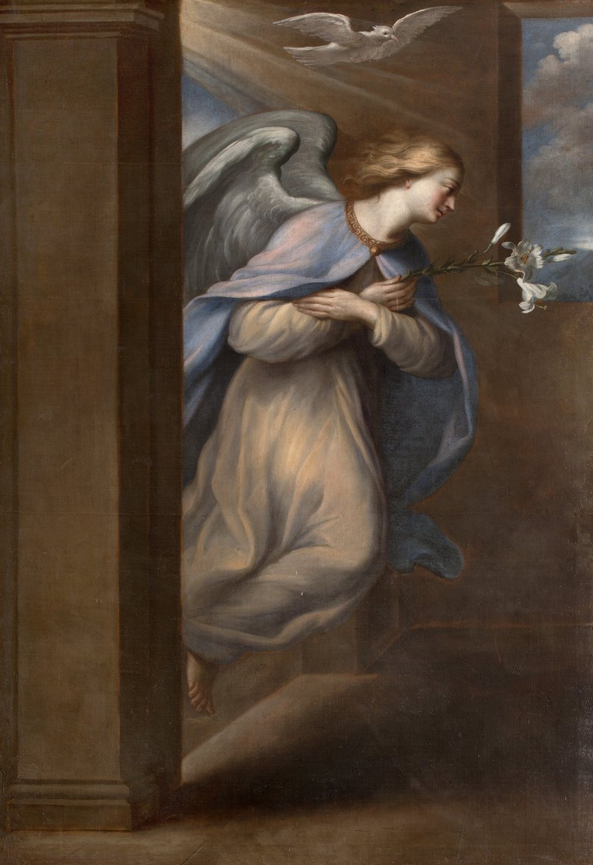 The Annunciation (detail) by Luigi Primo