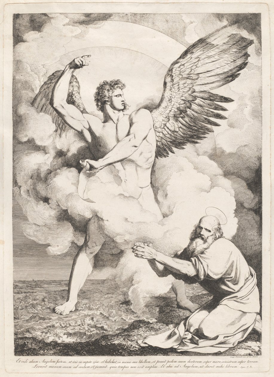 The Angel of the Apocalypse Appearing to Saint John by Luigi Sabatelli I
