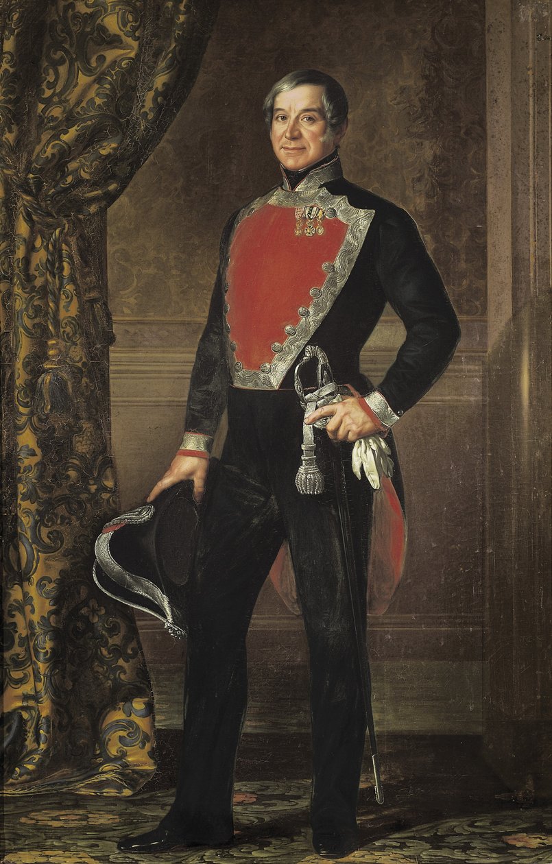 Portrait of Don Francisco Ignacio de Montserrat by Luis Lopez Piquer
