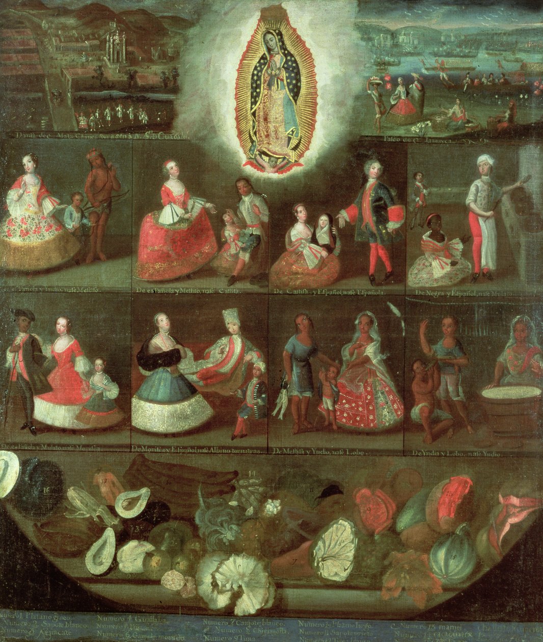 The Virgin of Guadalupe, Mexican by Luis de Mena