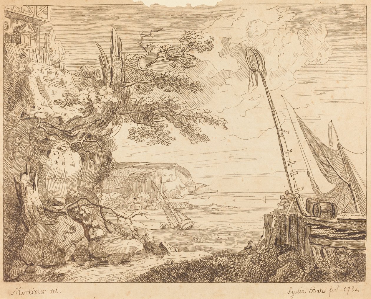 Coast Scene by Lydia Bates