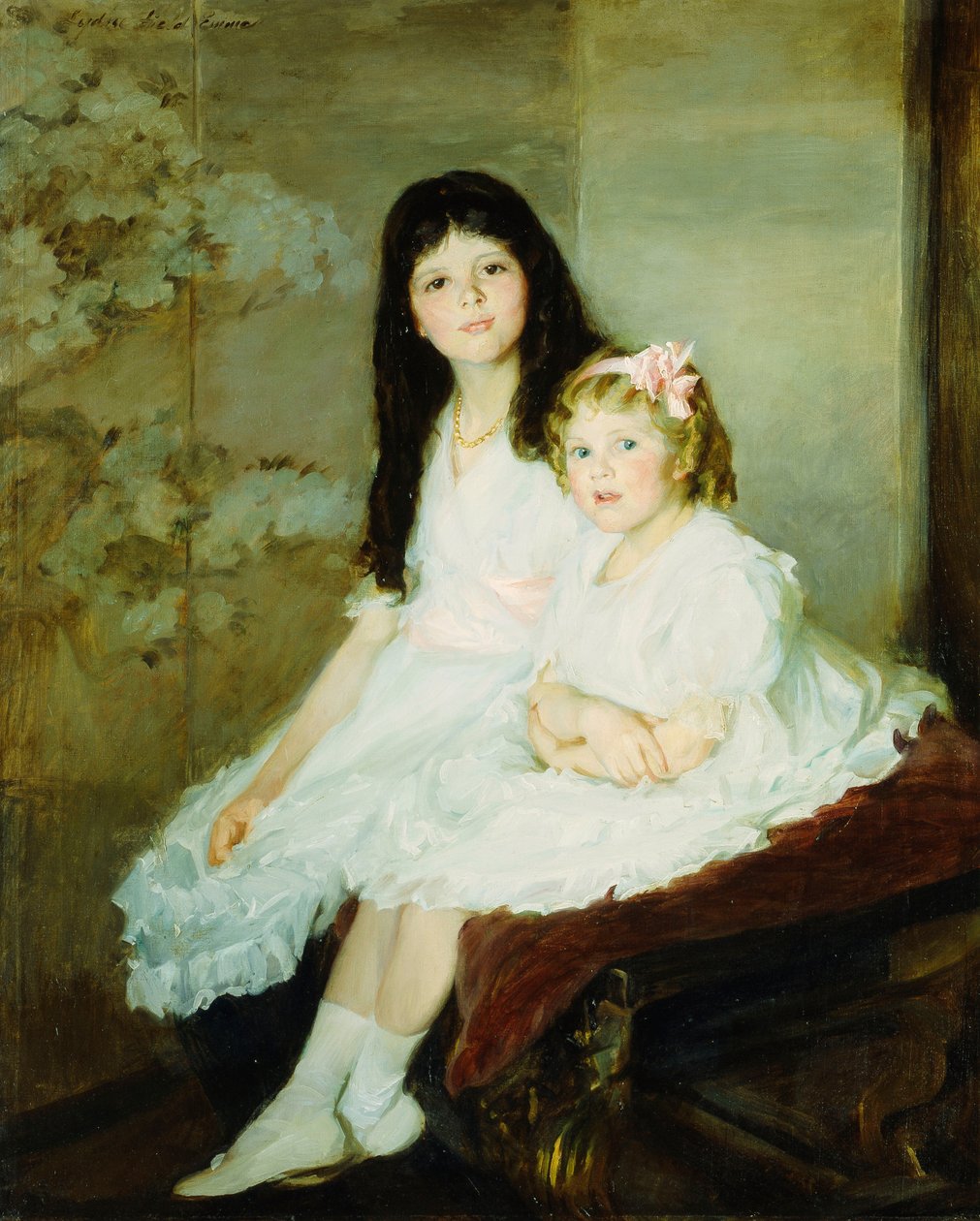 Miss Ginny and Polly by Lydia Field Emmett