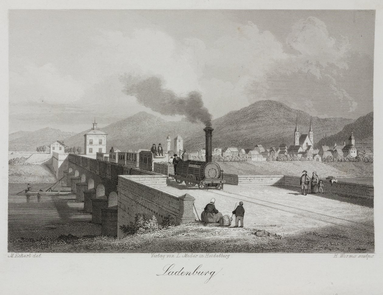 Ladenberg by M. after Echert