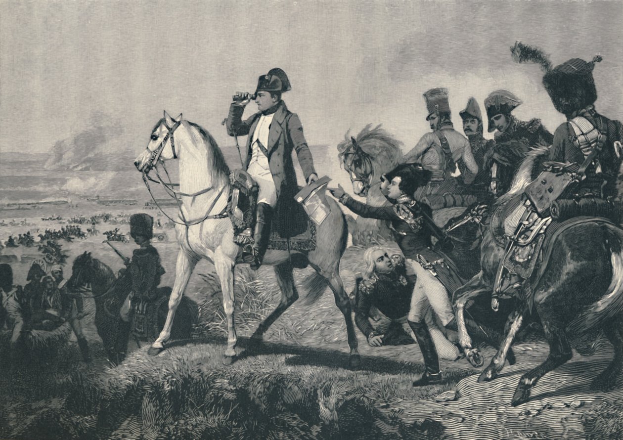 The Battle of Wagram, 6 July 1809, 1896 by M. Haider