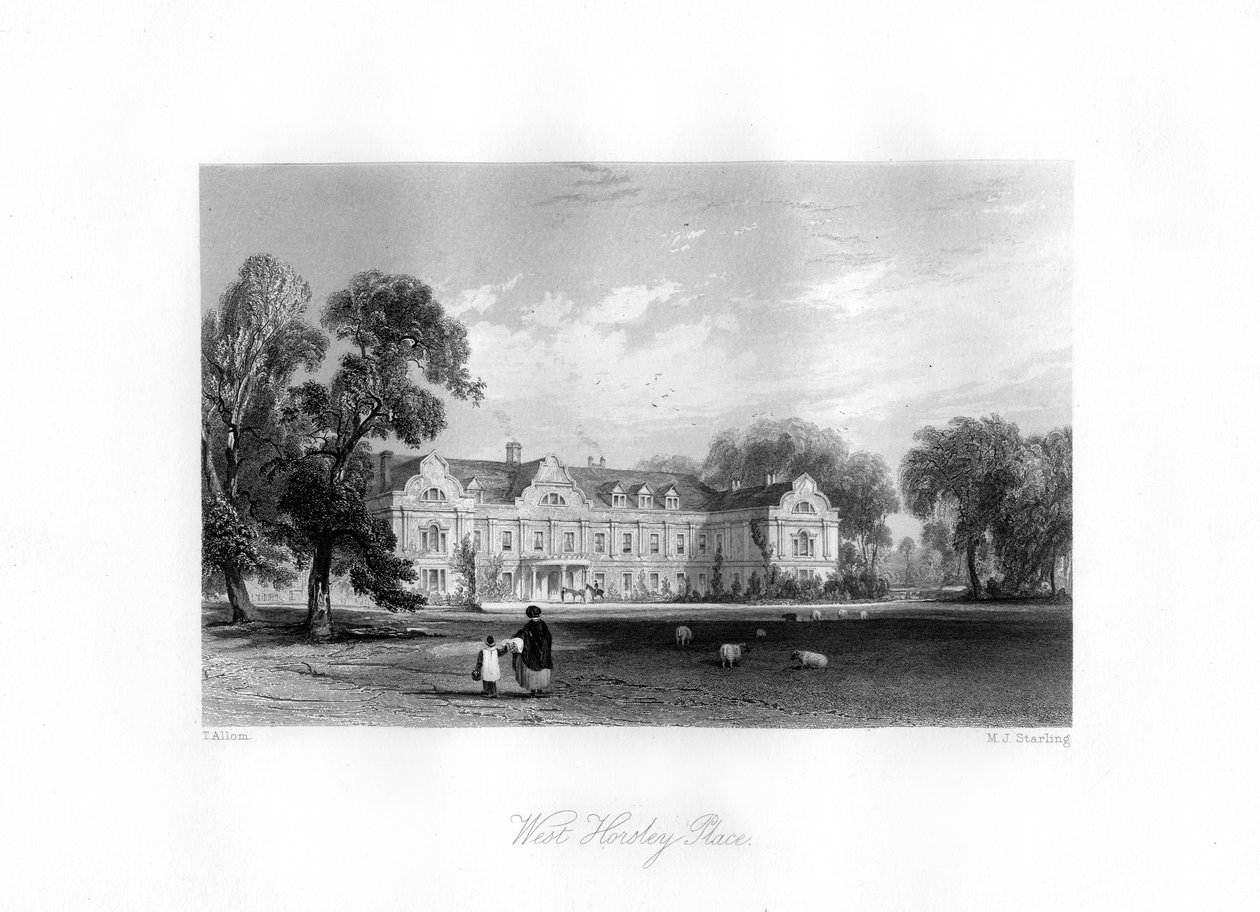 West Horsley, Surrey by M. J. Starling: Buy fine art print