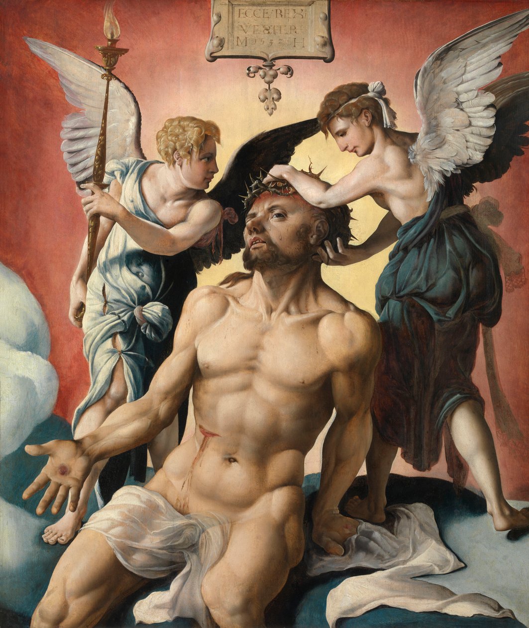 The Man of Sorrows by Maarten van Heemskerck