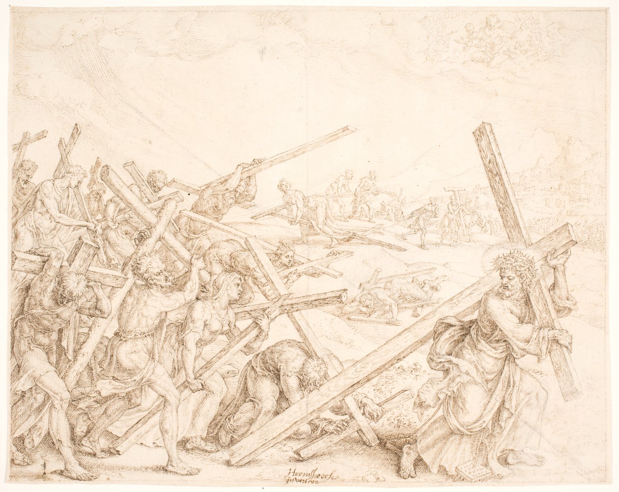 Thy Will Be Done by Maarten van Heemskerck
