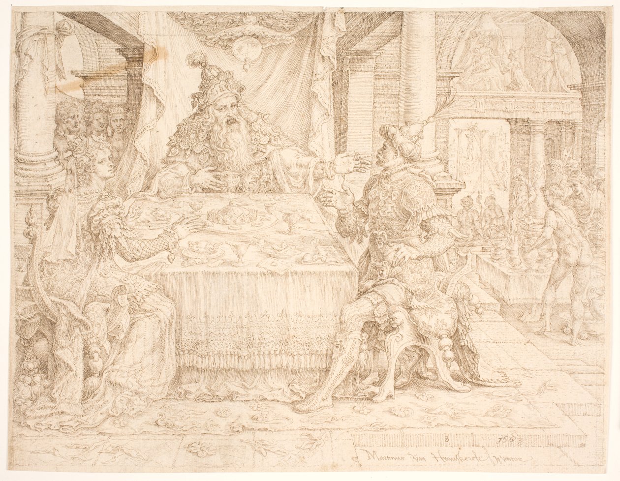 The Fall of Haman by Maarten van Heemskerck