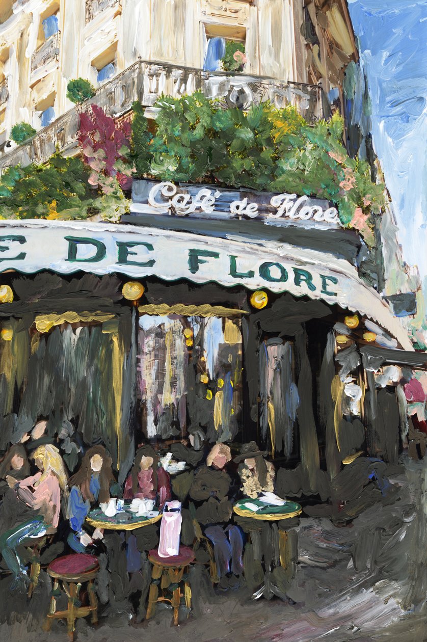 Café De Flore by Madeleine Gross