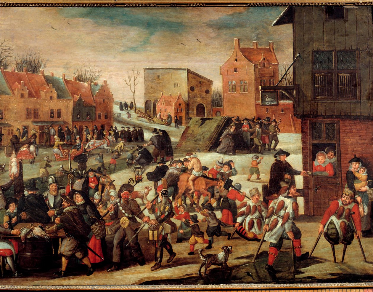 The cripples by Maerten van Cleve