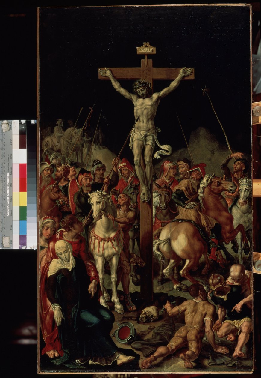 Calvary (detail) by Maerten van Heemskerck