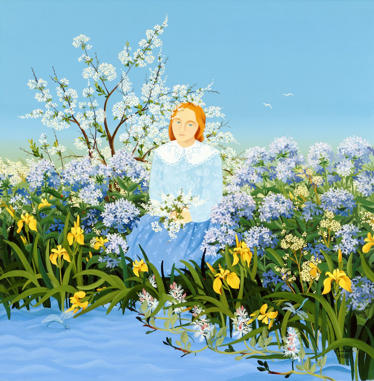 At the Shore of Dreams by Magdolna Ban