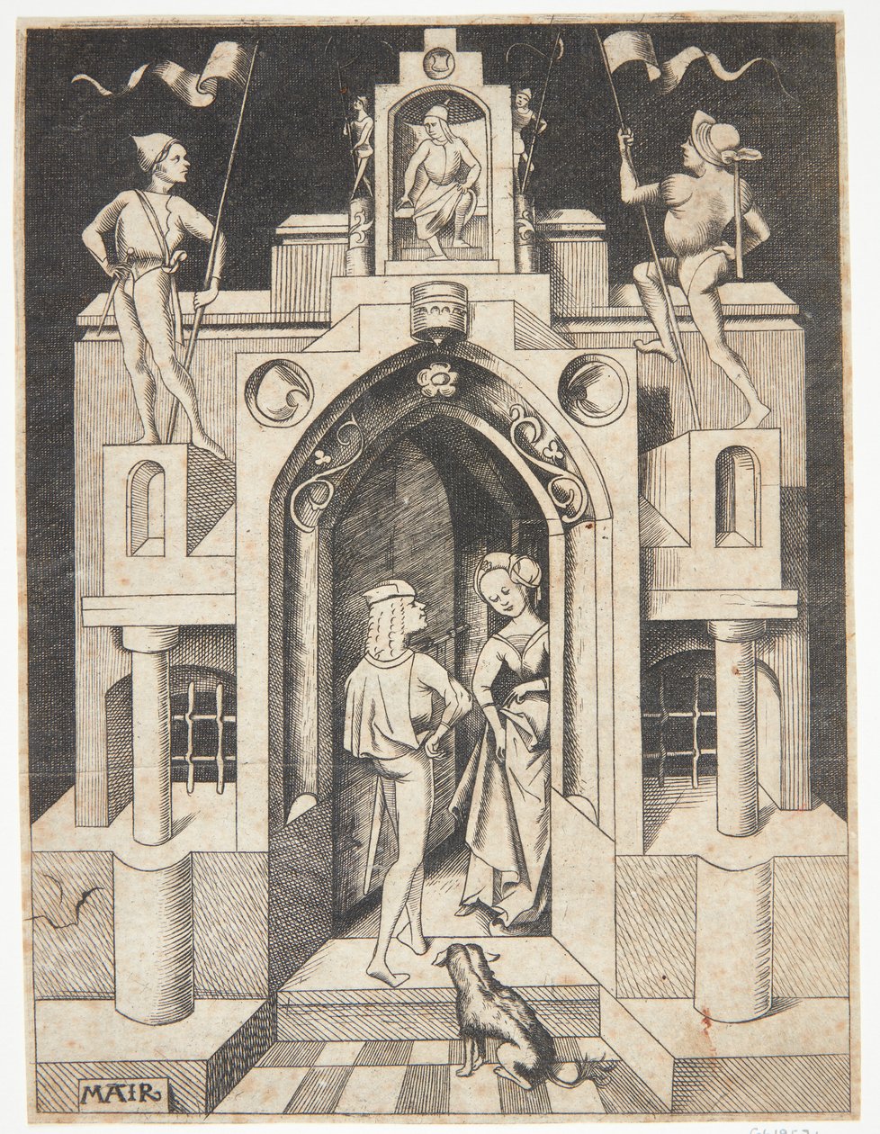 Welcome in a Doorway by Mair von Landshut