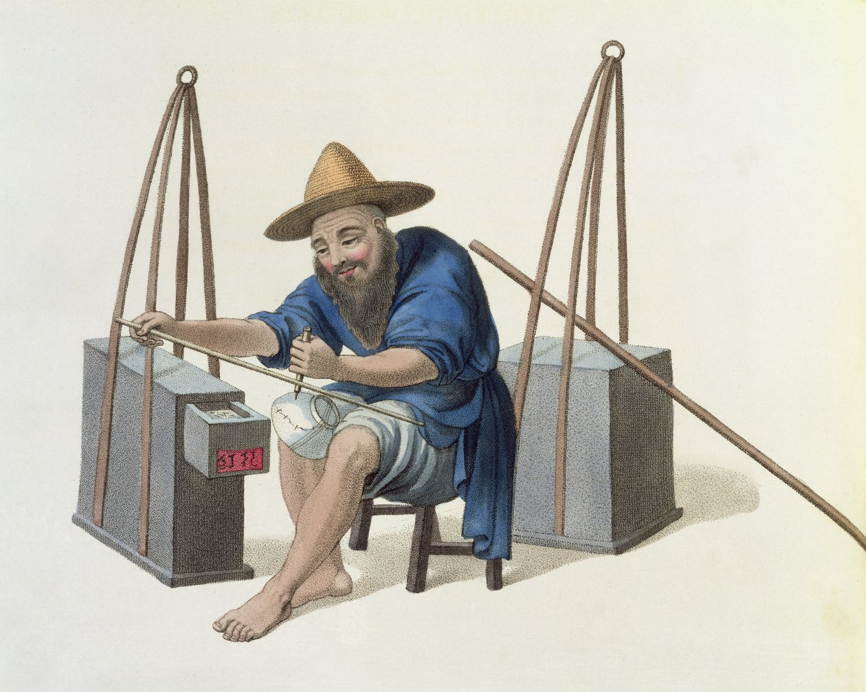 A Mender of Porcelain, plate 28 from 
