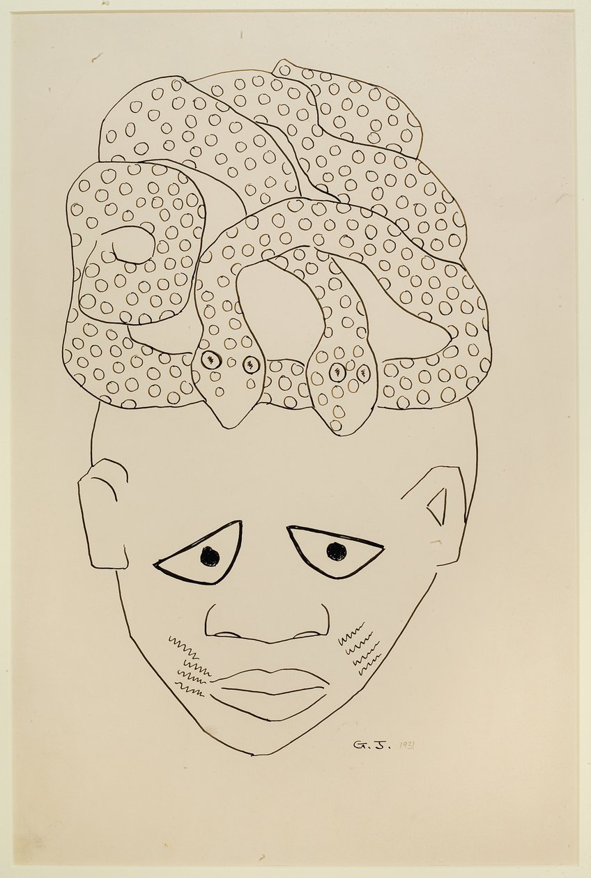 Study of a Mask by Malvin Gray Johnson