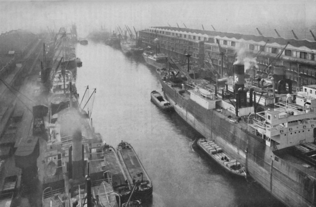 A Great Dockland of the North, Thirty-Four Miles from Sea and Yet a Port, c1935 by Manchester Ship Canal Company