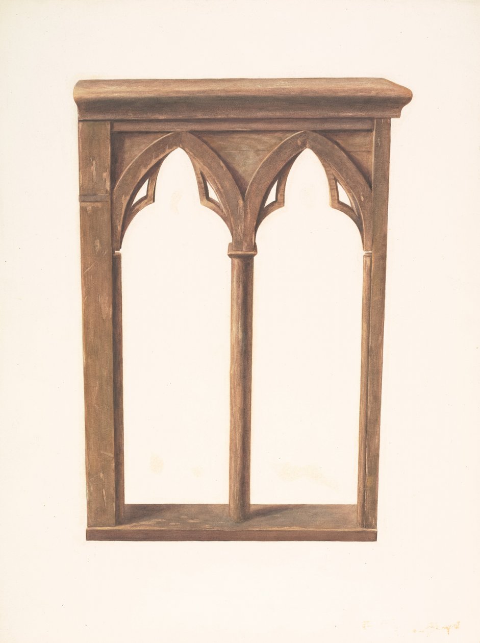 Altar Rail Gate, c. 1939 by Manuel G. Runyan