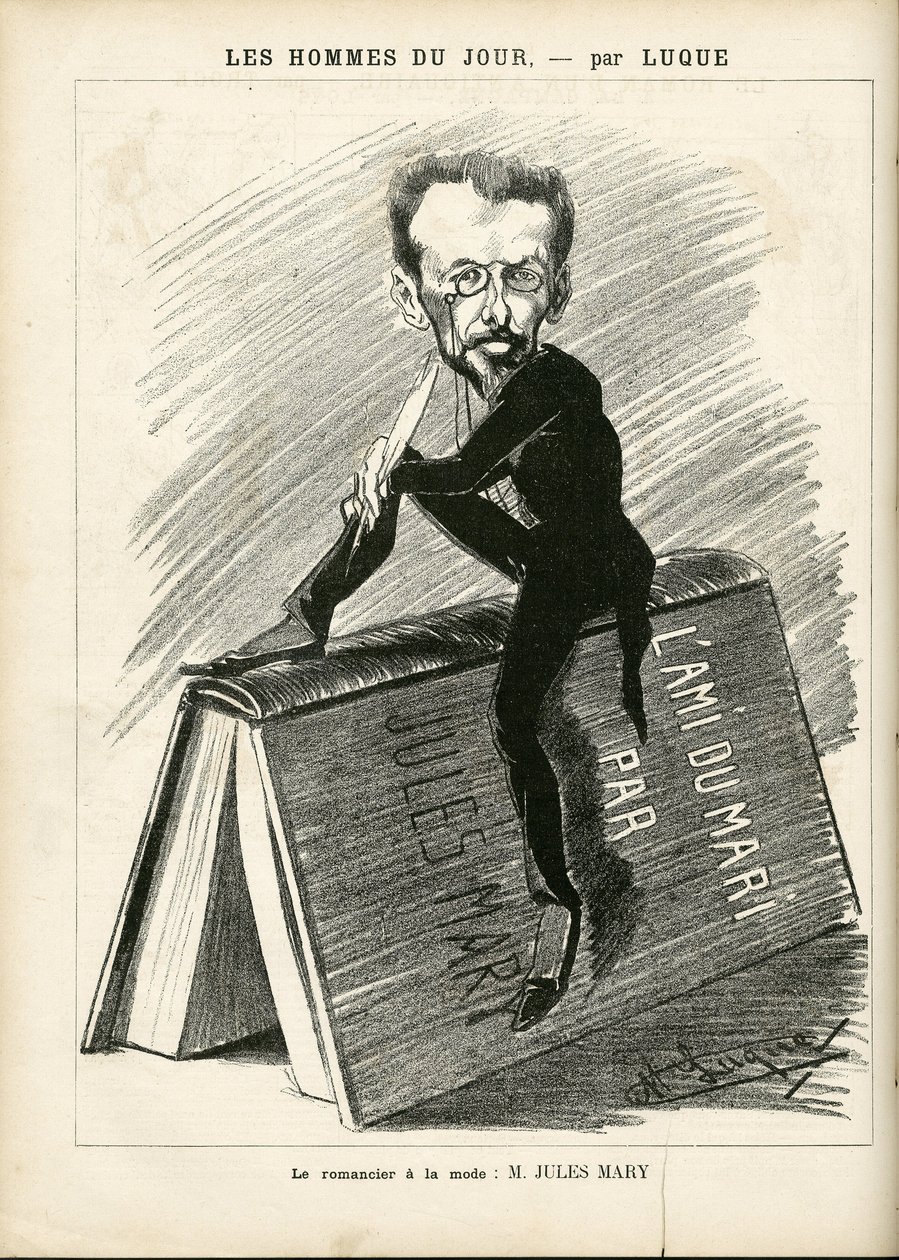 Illustration in La Caricature (1880) by Manuel Luque