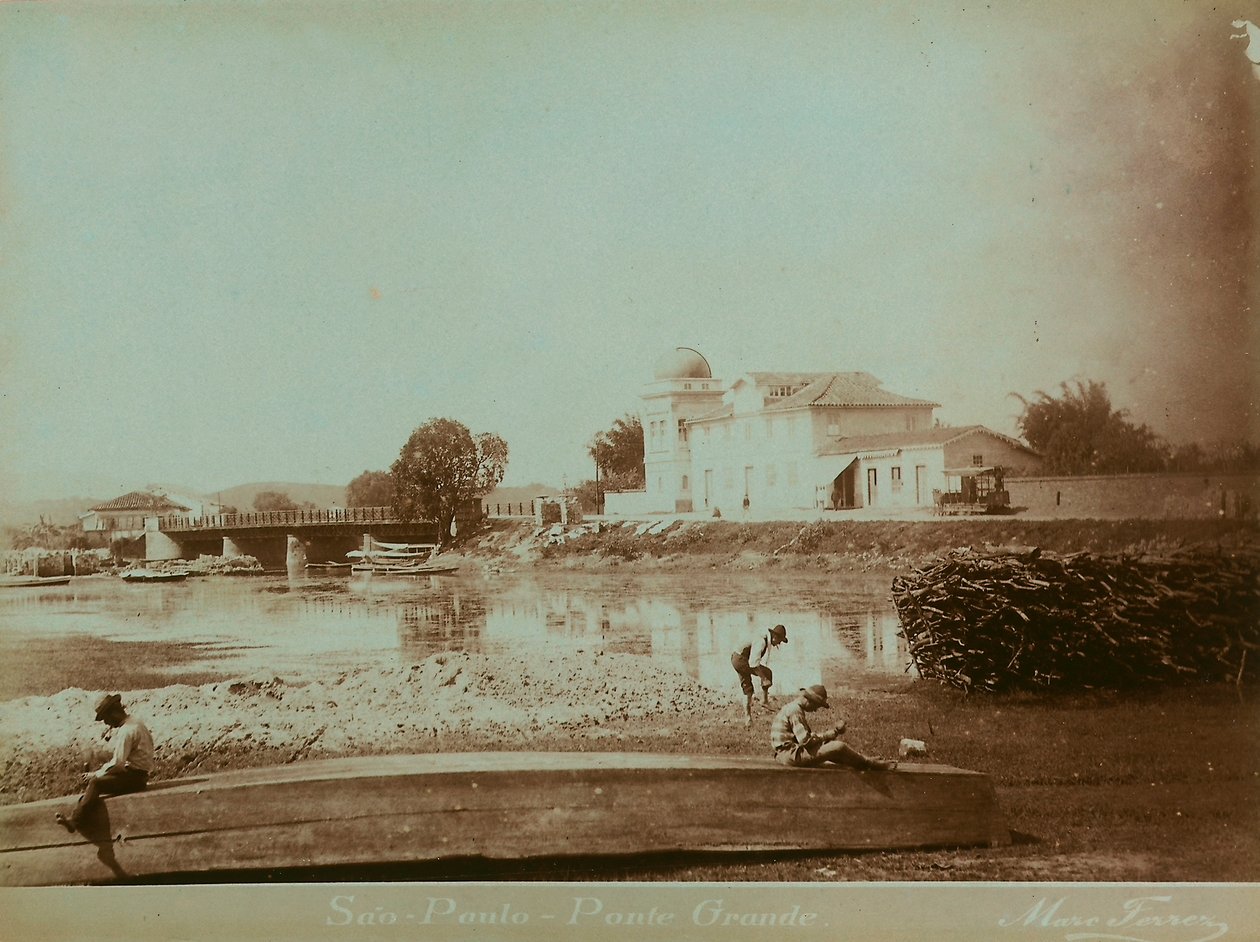 Ponte Grande in San Paolo, from the album Rio by Marc Ferrez
