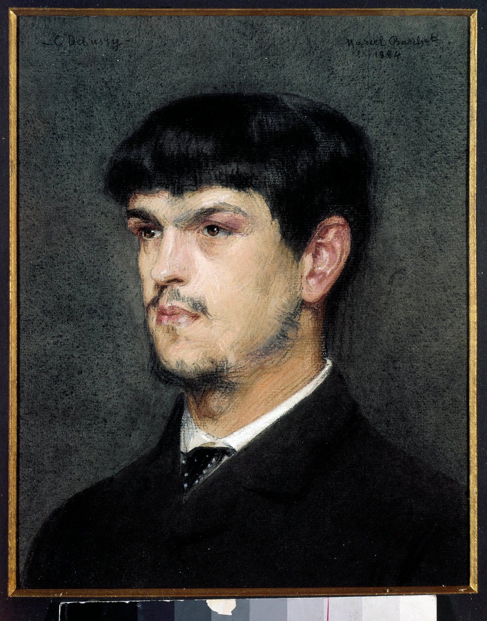 Portrait of the French Composer Claude Debussy by Marcel Andre Baschet